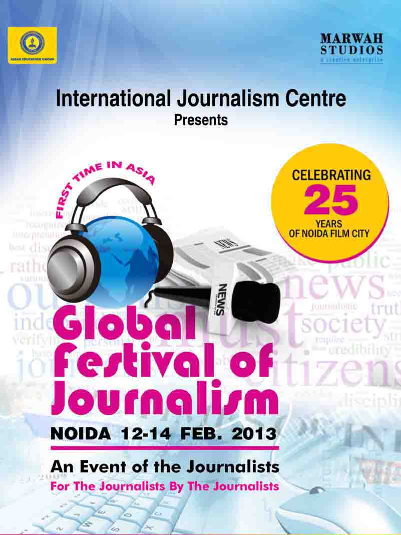 IPBF Partners With Global Festival of Journalism Noida 2013