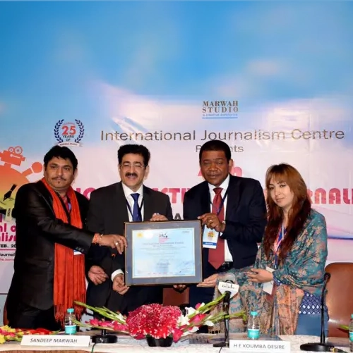 Ostentatious Opening of 4th Global Festival of Journalism Noida 2016