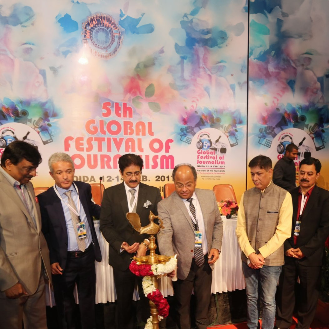 5th Global Festival of Journalism Noida Inaugurated