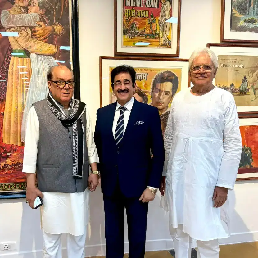 Sandeep Marwah Special Guest at Exhibition of Cinematic Heritage