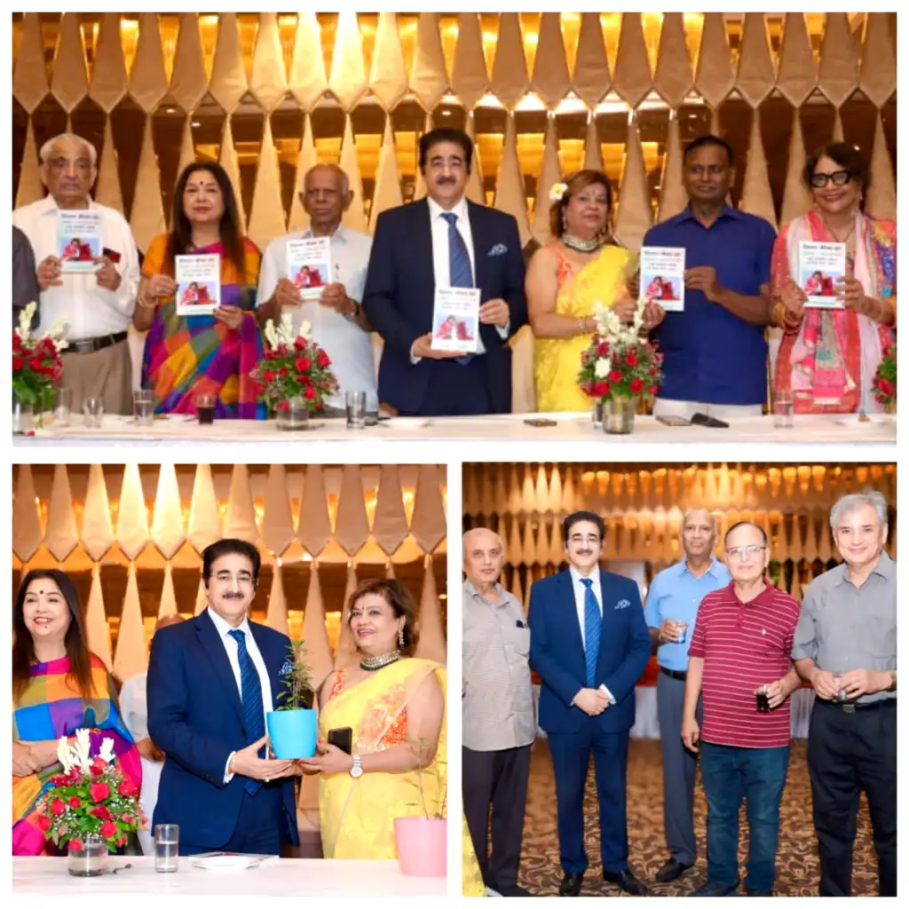 Sandeep Marwah Releases Arvind Srivastav’s Book “Chirag Jeevan Ka”