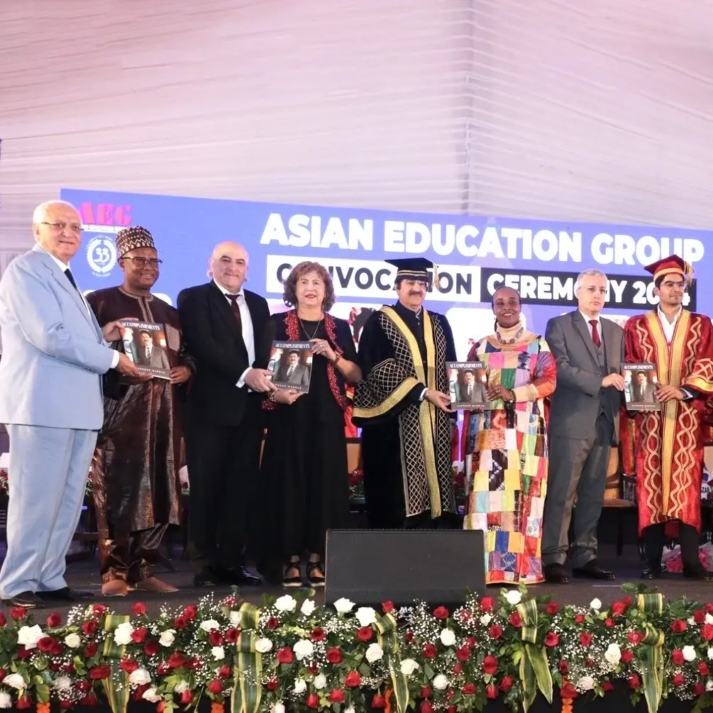 Grand Convocation Celebrates Accomplishments of International Media Icon Dr. Sandeep Marwah; Book on His Global Impact Released