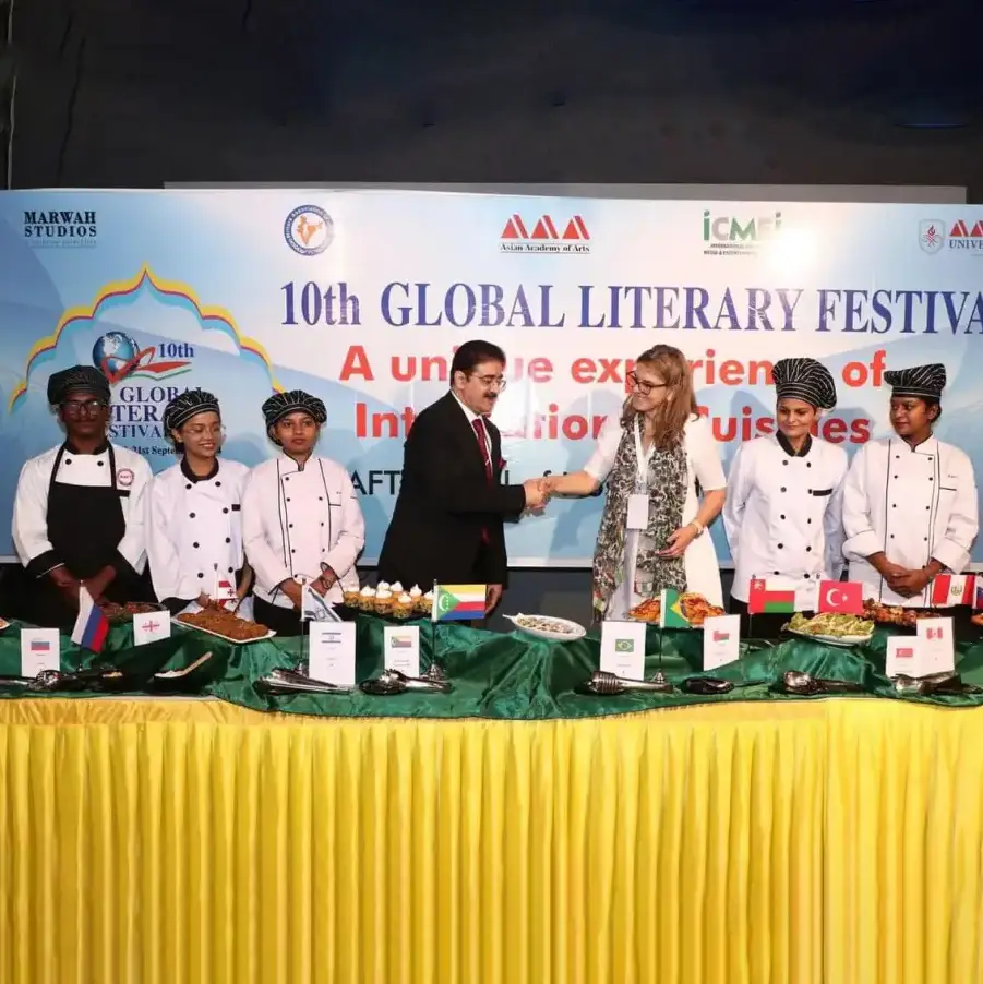 Slovenian Cuisine Takes Center Stage at 10th Global Literary Festival Noida 2024