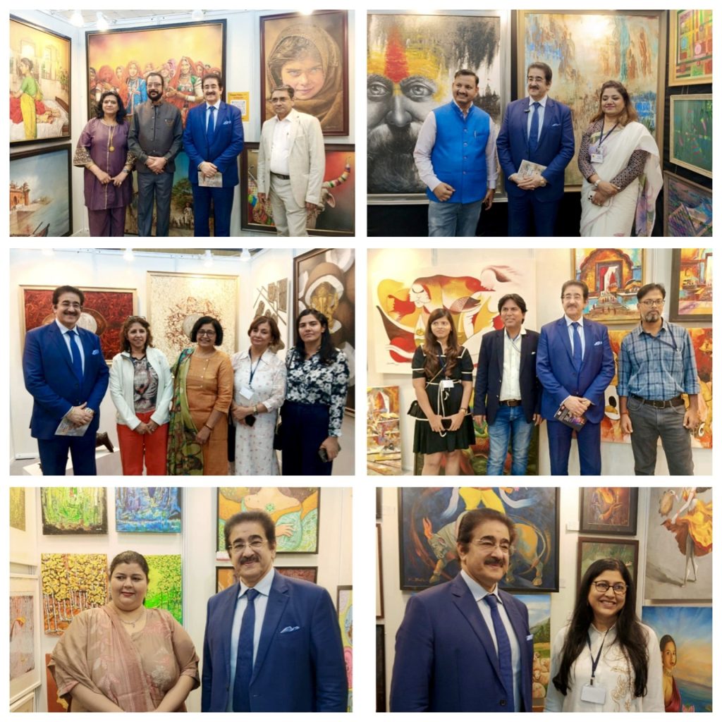 Sandeep Marwah Graces Indian Art Festival in New Delhi