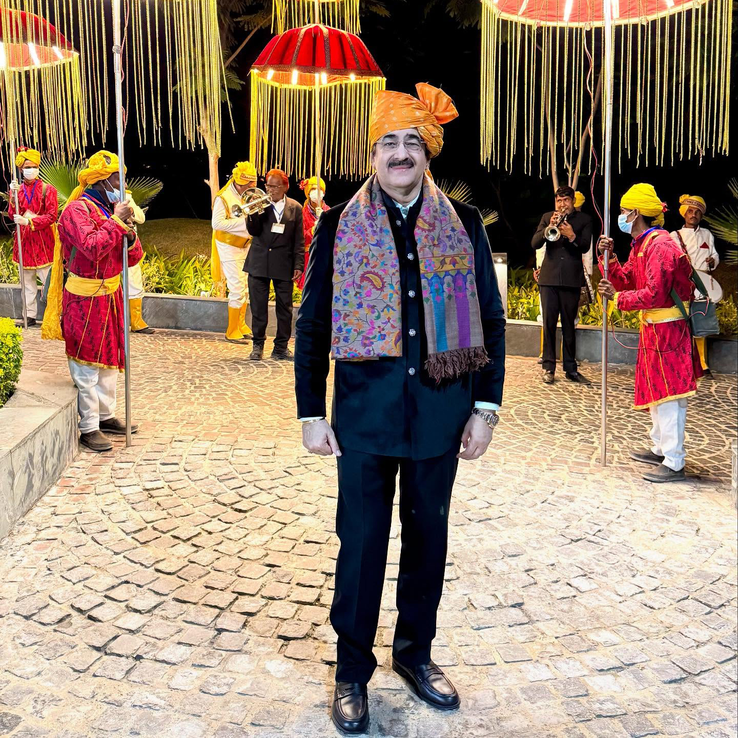 Sandeep Marwah Visits Udaipur, Rajasthan, Praises Its Untapped Potential for Film and TV Productions