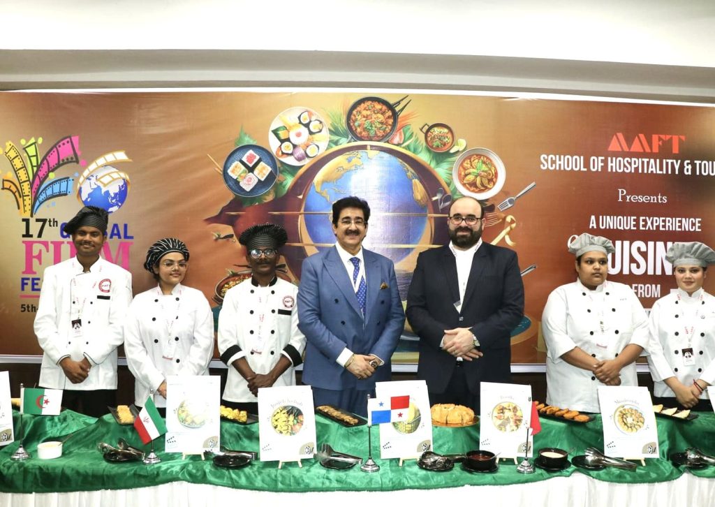 AAFT School of Hospitality and Tourism Showcases Iranian Cuisine at the 17th Global Film Festival