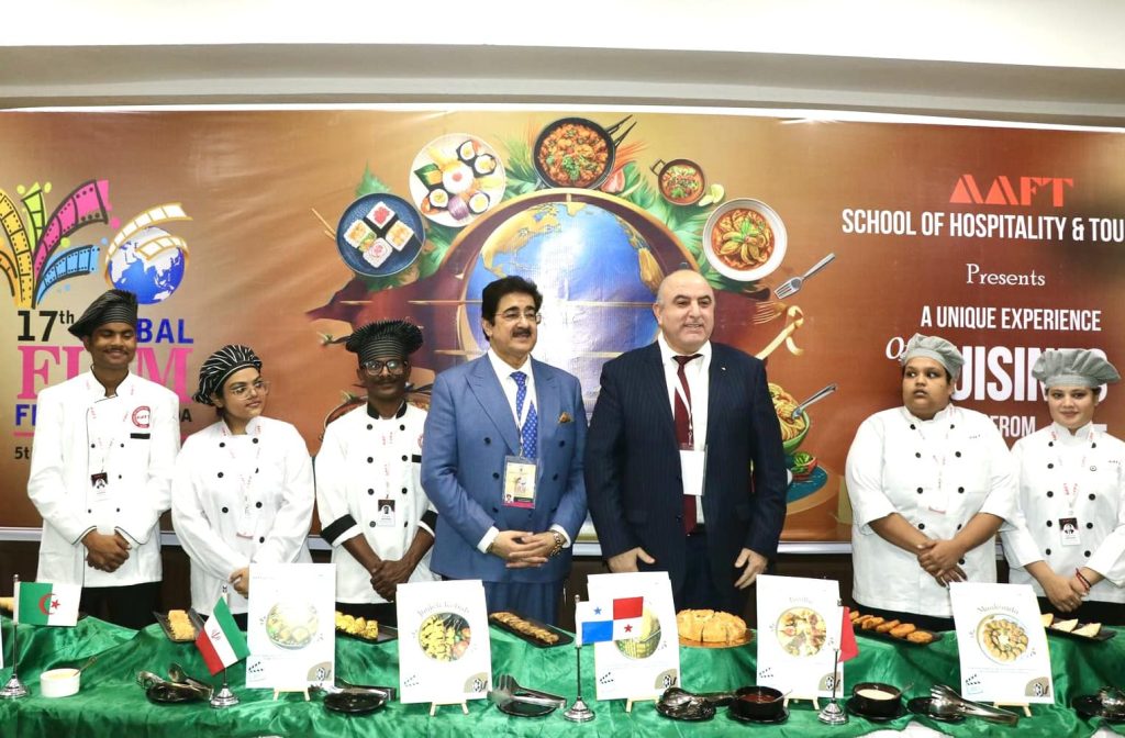 AAFT School of Hospitality and Tourism Celebrates Algerian Cuisine at the 17th Global Film Festival