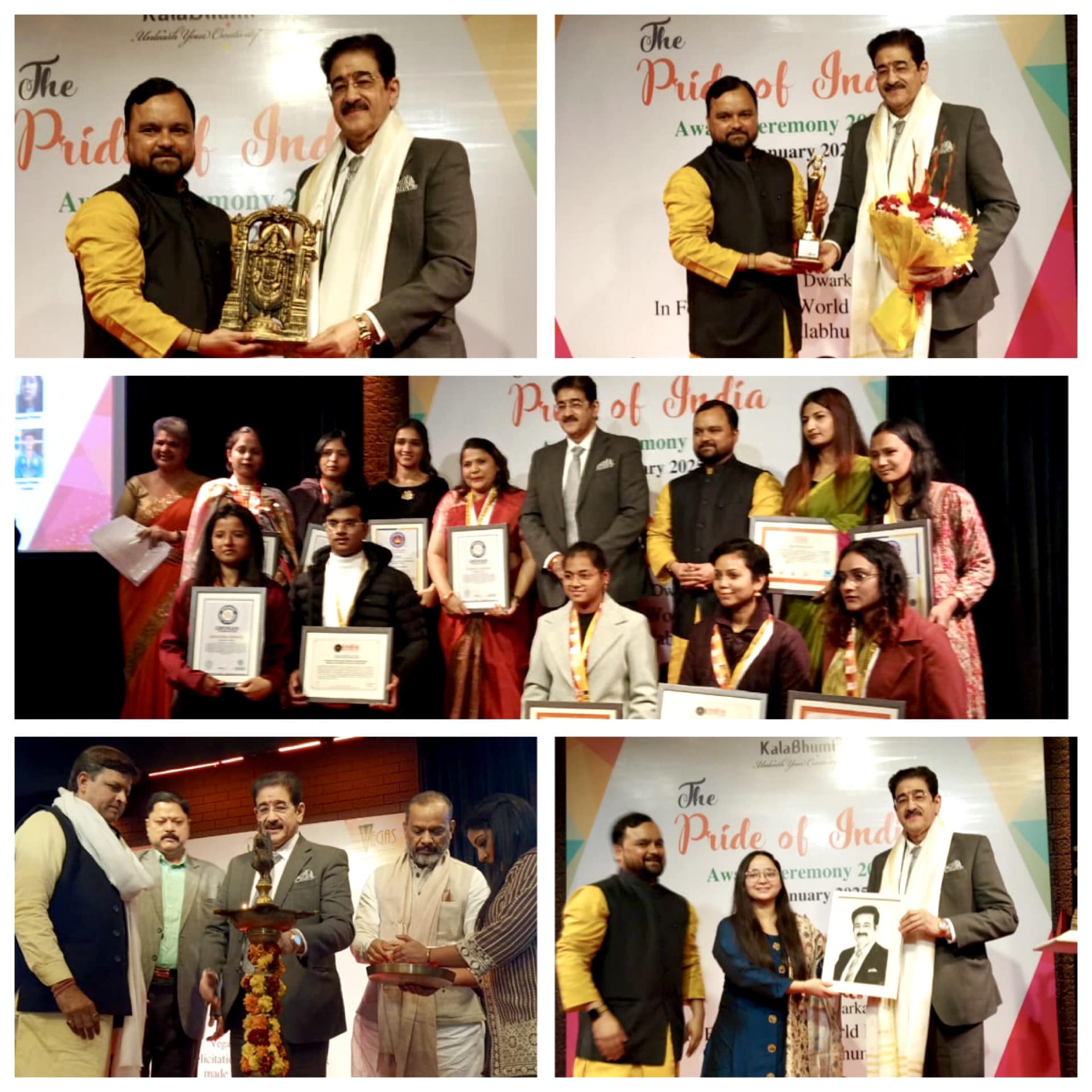 Sandeep Marwah Inaugurates Kalabhumi’s World Record Event