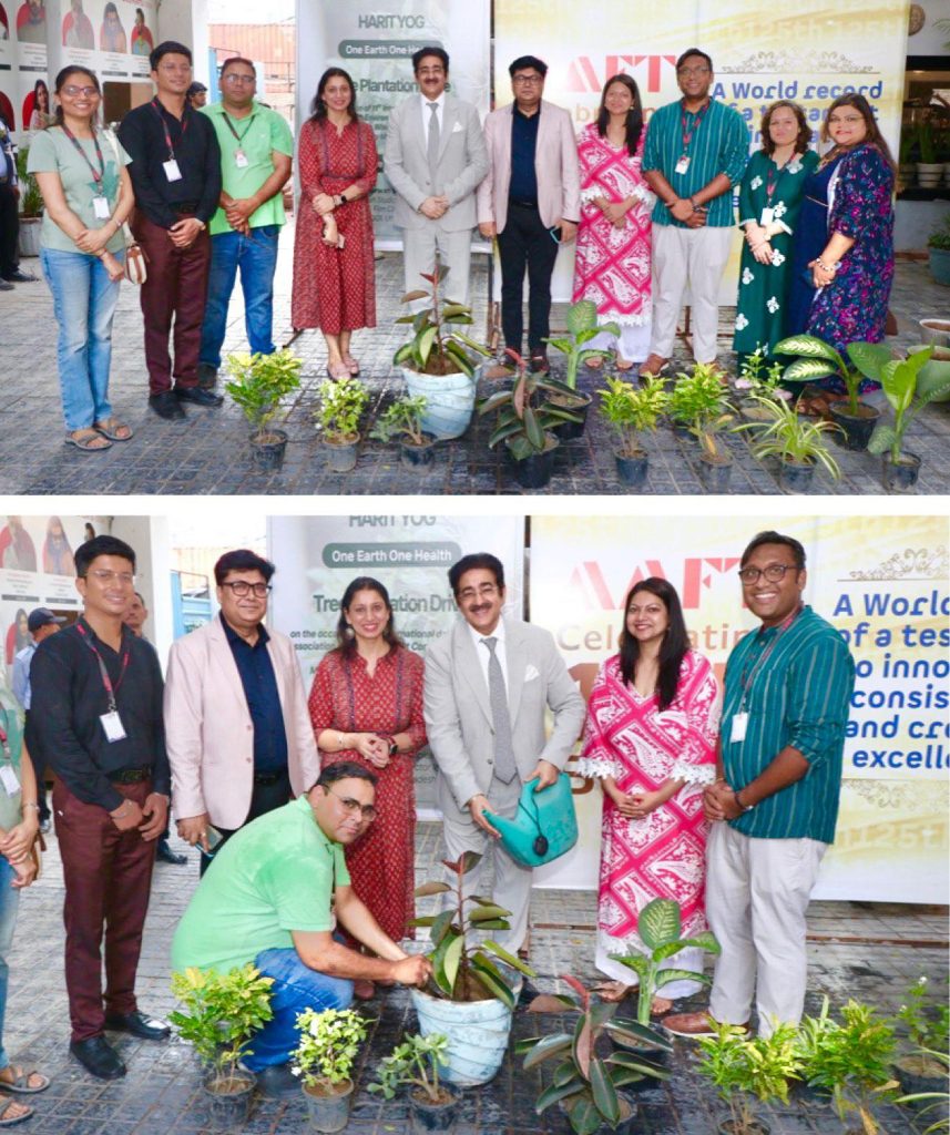 125 Trees Planted to Commemorate the 125th Batch of AAFT on International Day of Yoga