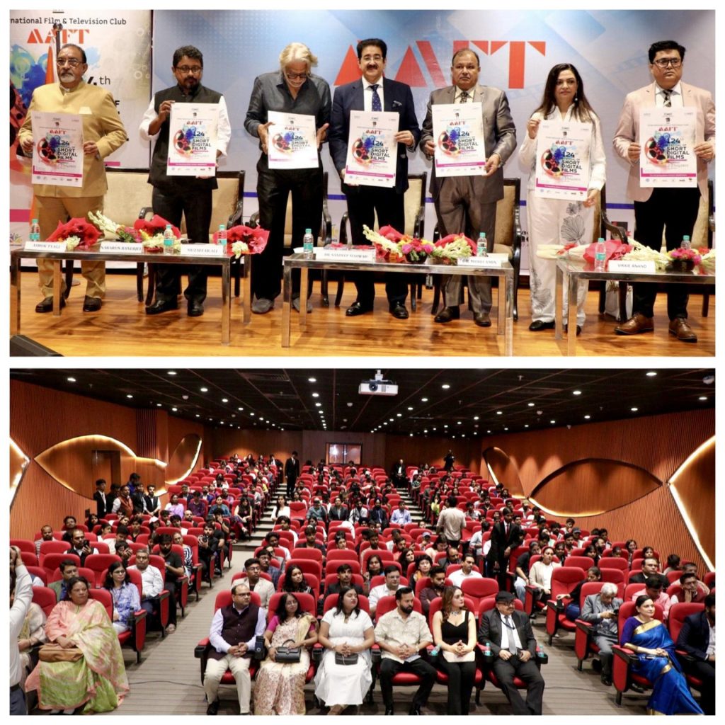 AAFT Breaks Its Own World Record with the 124th Edition of the Festival of Short Digital Films at Marwah Studios
