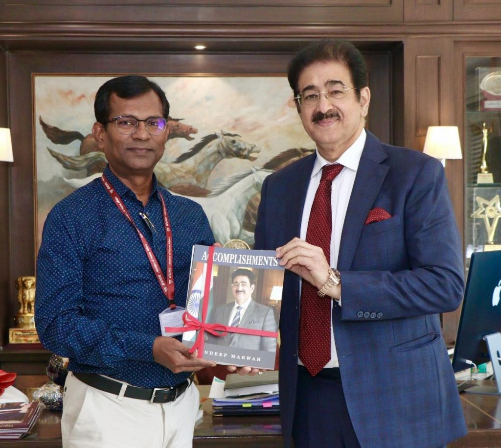 Shri K.K. Nirala, IAS, Visits Marwah Studios to Discuss the Future of India’s Media & Entertainment Industry