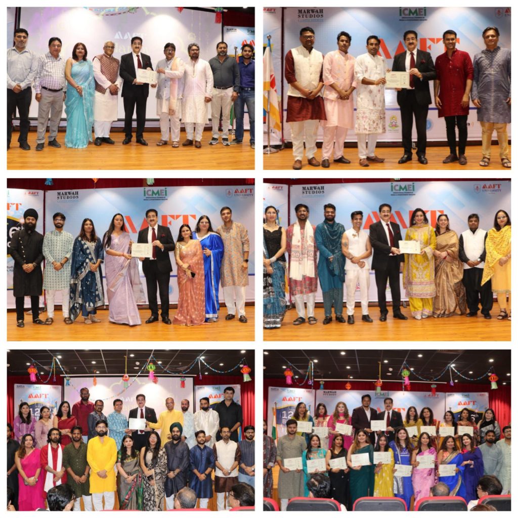 Double Celebration Marks Deepawali Milan 2025 at AAFT