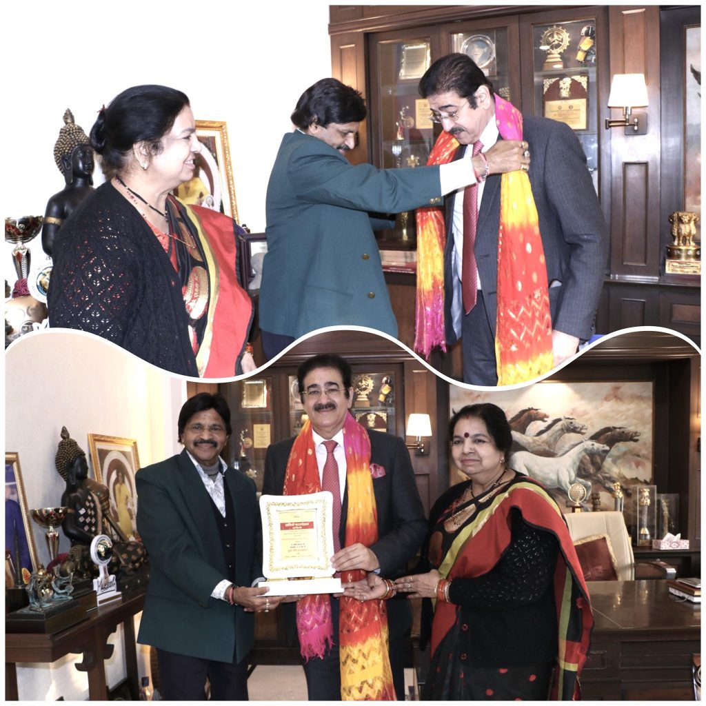 Sandeep Marwah Honoured for 34 Years of Cultural Leadership and 8,500 Global Events