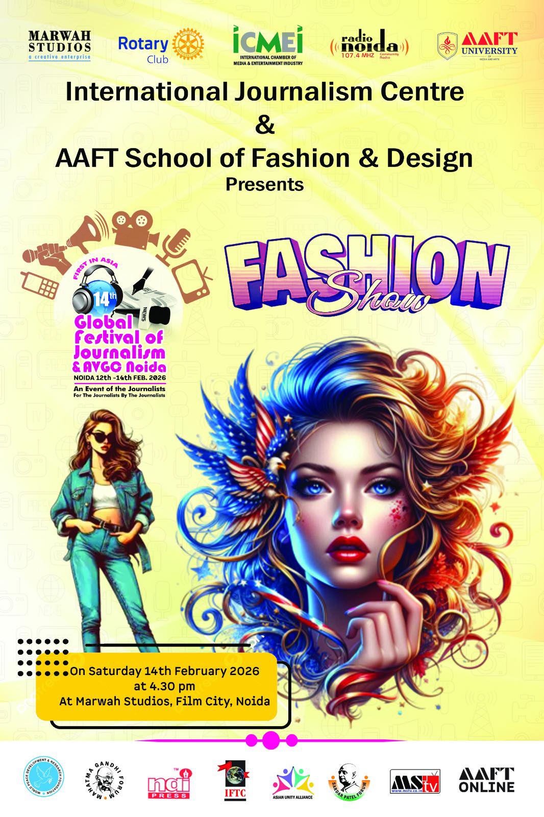 Fashion Show 14th GFJN & AVGC 2026