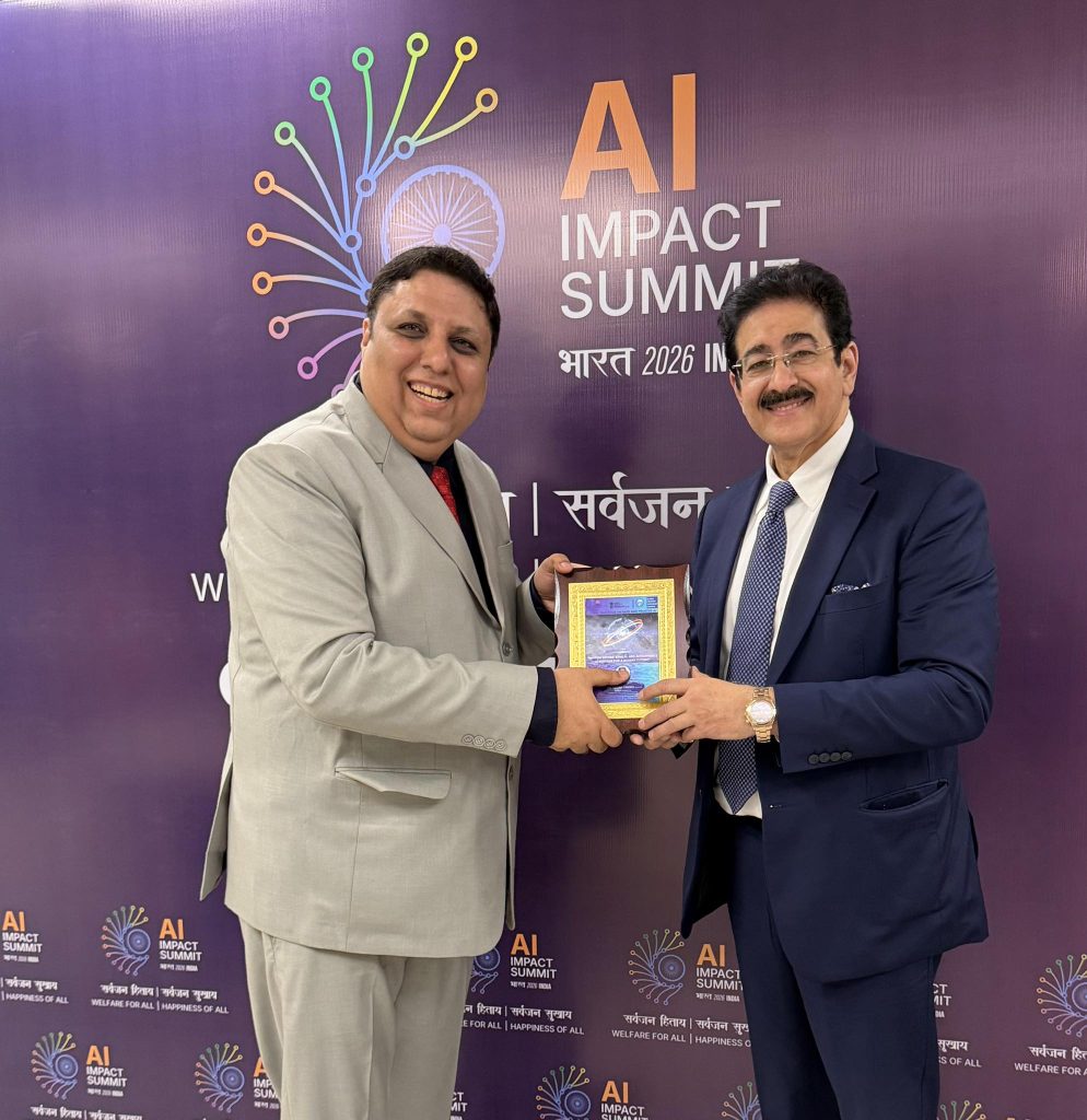 Dr. Sandeep Marwah Honoured at AI Impact Summit for Pioneering Contribution to Artificial Intelligence in Creative Arts