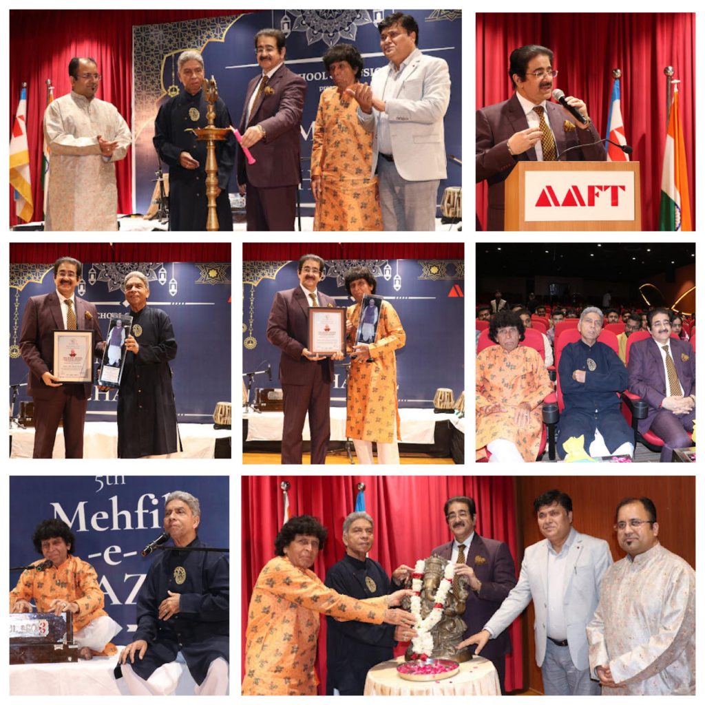 Legendary Hussain Brothers Mesmerize Audience at Mehfil-e-Ghazal at Marwah Studios