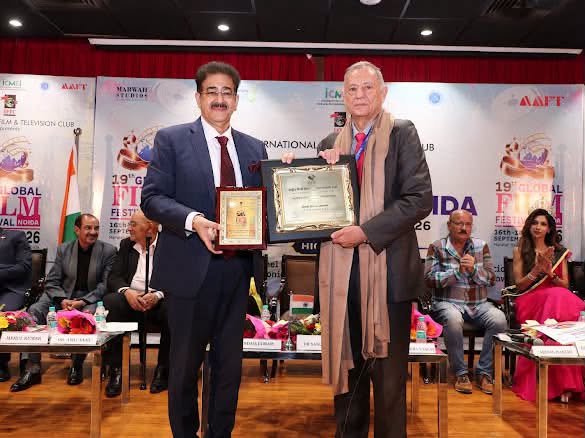 Costa Rican Ambassador H.E. Nestor Gabriel Baltodano Vargas Honoured with Hindi Cinema Samman Patronship at 19th GFFN