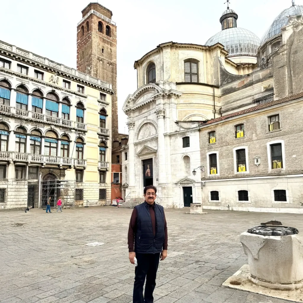 Dr. Sandeep Marwah Visits Venice to Explore Global Tourism and Cultural Heritage